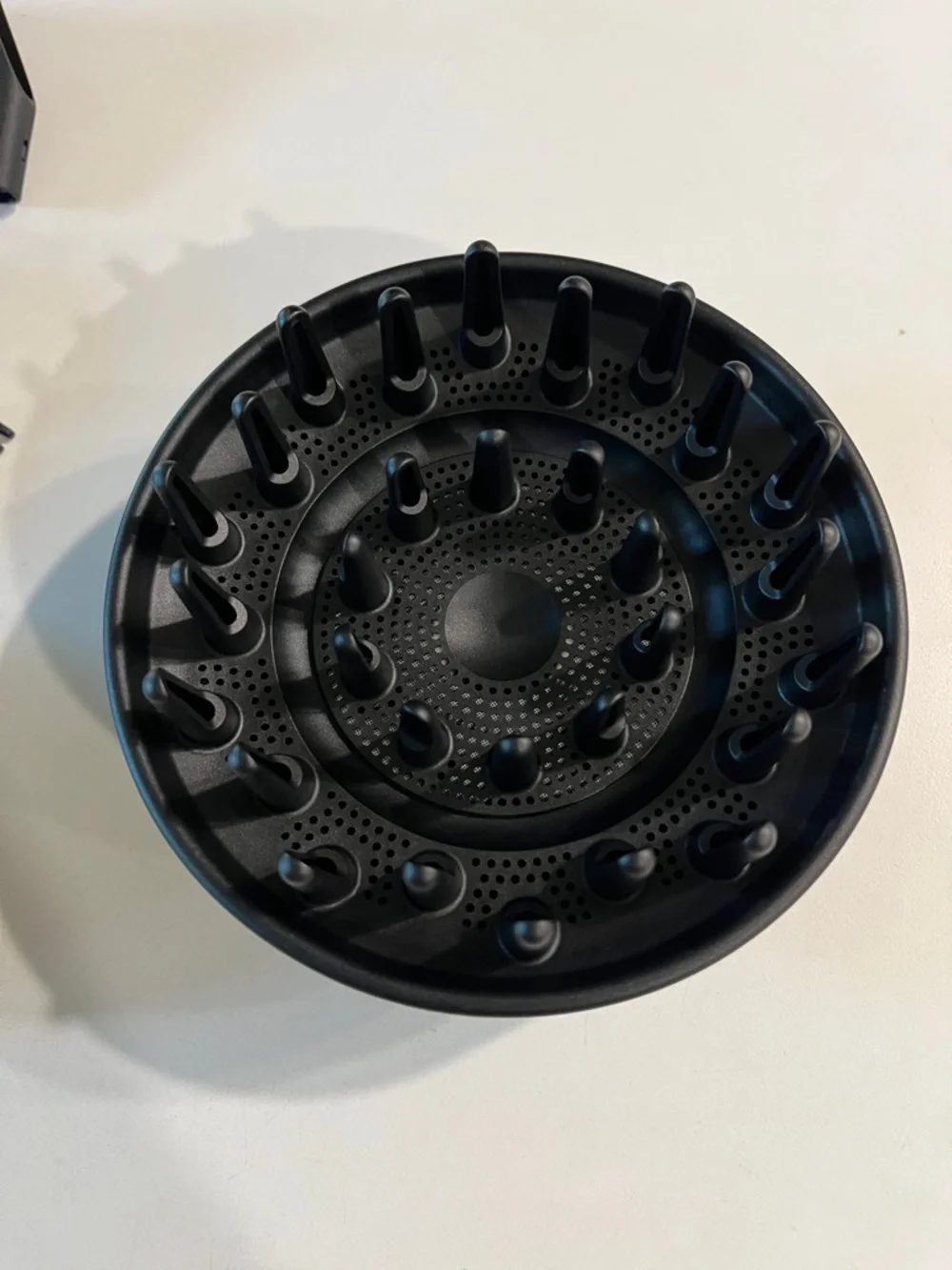 Dyson Black Air Wrap Hair Tool Attachment Set with Comb and Nozzle Accessories